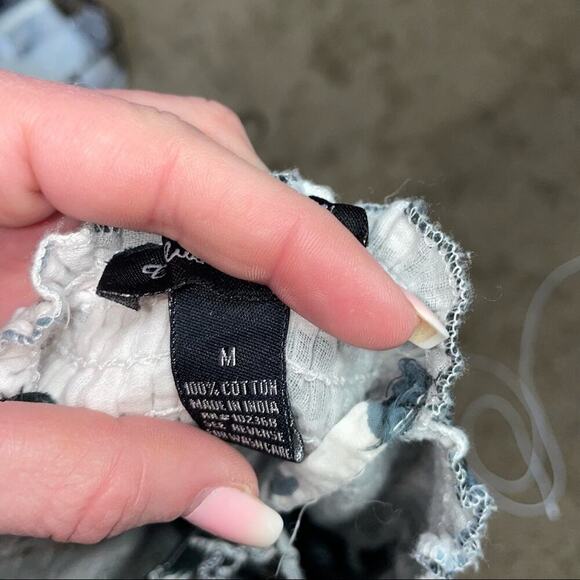 Club Collection maxi dress  black & white Maxin Tie dyed Halter strap dress MD - Picture 4 of 10